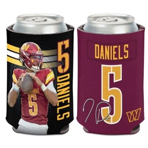 JAYDEN DANIELS #5 WASHINGTON COMMANDERS 2 SIDED DESIGN CAN HOLDER WINCRAFT 👀 - Picture 1 of 1