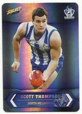 2015 AFL SELECT CHAMPIONS SP147 SCOTT THOMPSON NORTH MELBOURNE SILVER PARALLEL 