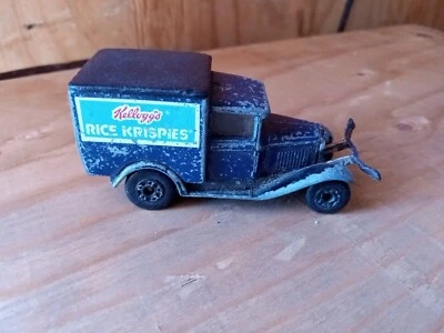 1983 MATCHBOX #MB38 A DELIVERY TRUCK KELLOGG'S RICE KRISPIES - Image 1 of 2