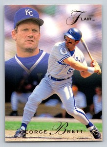 1993 Flair #213 George Brett (ref 177035)