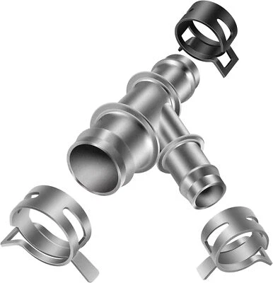 Соединение шланга охлаждающей жидкости совместимо с моделями Cadillac Chevrolet GMC OE FIX  - Изображение 1 из 4