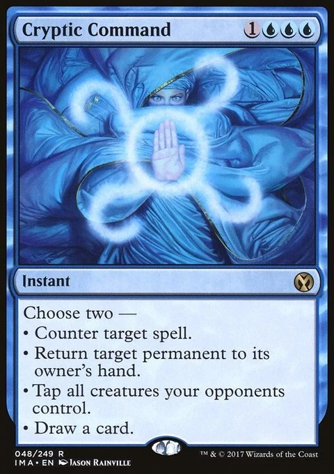 MTG Magic the Gathering Cryptic Command (48/256) Iconic Masters LP - Image 1 of 1