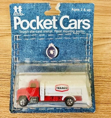 Camión cisterna Ford Texaco vintage Tomy Tomica F62 1/95 diecast/plástico Japón Foto 1 de 4