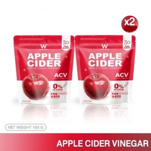 2x100g Wink Aceto di Sidro di Mele Bianco Prebiotico Senza Zucchero, Controlla Peso da US - Foto 1 di 9