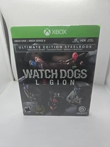 Watch Dogs Legion: Ultimate Edition Steelbook (Xbox One/Xbox Series X) NEW - Picture 1 of 5