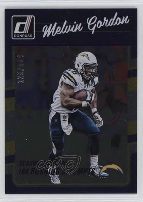 2016 Donruss Stat Line Season /184 Melvin Gordon #247 - Image 1 of 2