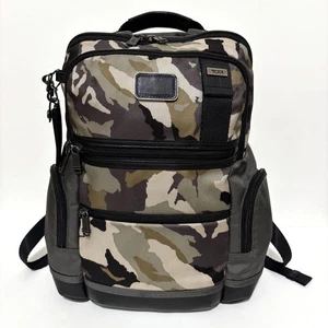 TUMI Alpha ParriSh Backpack Camouflage Ballistic Nylon Used - Picture 1 of 8