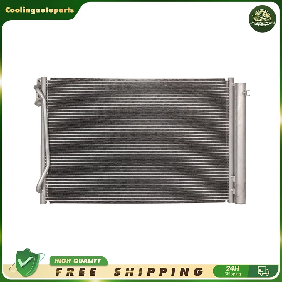 Aluminum AC Condenser For 2007-2013 BMW 328i 2008-2010 BMW 128i 2009-2015 BMW Z4 - Изображение 1 из 4