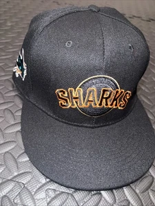 Raro San Francisco Giants San Jose Sharks SGA Gorra Sombrero De Colección Negro Naranja Verde azulado - Imagen 1 de 7