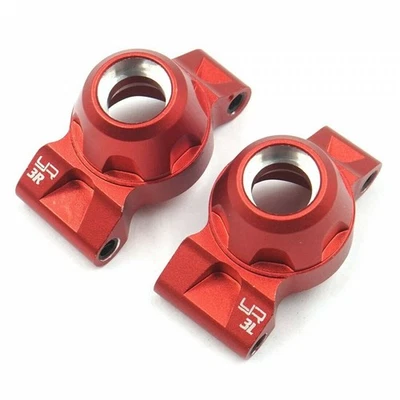 YEAH RACING - ALUMINIUM TUNING RADTRÄGER HINTEN 3° TAMIYA TT-01 # TATT-040RD - Bild 1 von 2