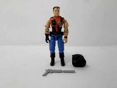 Hasbro Vintage 1987 GI Joe Sgt Slaughter’s Renegades Mercer v1 Completo - Imagem 1 de 4
