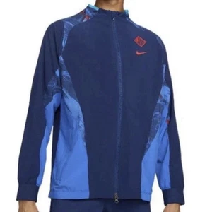 Nike England AWF Men Sz 2XL Dri FIT Woven Soccer Jacket Blue NWT DN1143-492 New - Picture 1 of 8