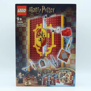 LEGO Harry Potter: Striscione Casa di Grifondoro 76409 Nuovo e Sigillato Set Ritirato - Foto 1 di 10
