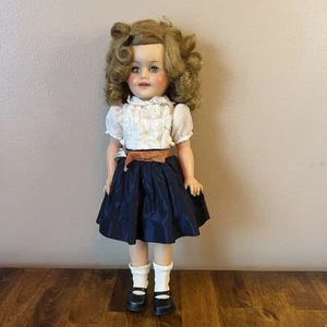 Vintage Ideal 1950's Shirley Temple Doll ST-15-N 15" Original Dress Skirt - Picture 1 of 12