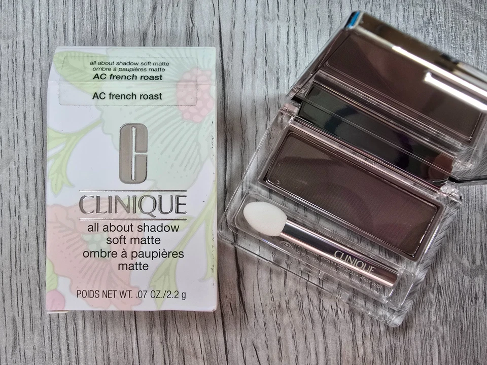 Clinique All About Shadow Soft Matte | AC French Roast | 2.2g/0.07oz | New Boxed - Image 1 of 1