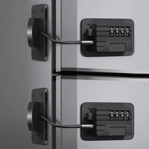 Kühlschrankschloss (2er Pack), strapazierfähiges Zahlen-Kühlschrankschloss, für Kühlschrank, C... - Bild 1 von 7