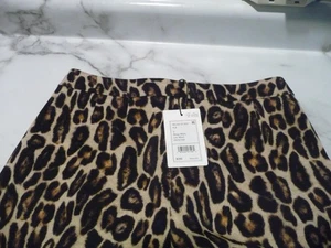 THEORY RELAXED STRAIGHT SIDE POCKETS STRETCH LEOPARD WOOL LINED PANTS SIZE 2 NEW - Picture 1 of 13
