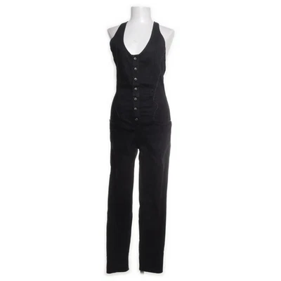 Diesel, Jumpsuit, Größe: M, Schwarz, Leder, Einfarbig, Denim, Damen #jk0 - Bild 1 von 4