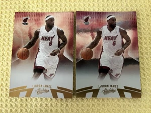 2010-11 Absolute Memorabilia LeBron James #14 Lot X 2 Card - Picture 1 of 1