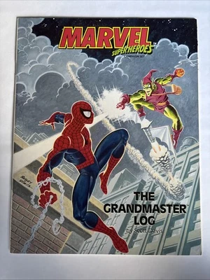 Marvel Super Heroes- The Grandmaster Log - TSR Marvel Super Heroes RPG TSR 1992 - Image 1 of 4
