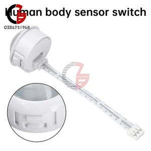 DC4-12V PIR Motion Detection Sensor Light Switch Infrared Human Body Induction - Picture 1 of 27