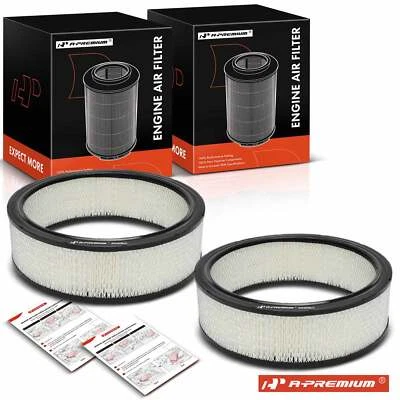 2x Filtro de aire del motor para Chevrolet Caprice Impala Buick Electra 80-85 GMC C1500 Foto 1 de 4