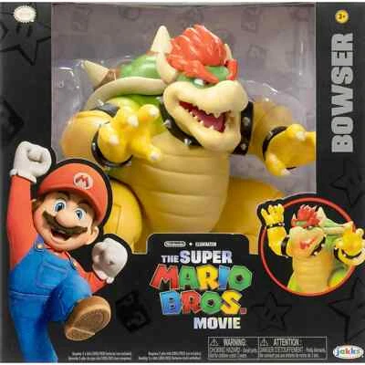 Figura de acción Super Mario Bros Movie Bowser 7" que respira fuego de Jakks Pacific Foto 1 de 4
