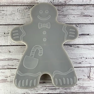 Gingerbread Man Storage Container with Lid Large 18"x14" - Picture 1 of 7