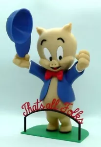 Warner Bros. Porky Pig Figure 3D Printed PLA+ Plastic Novelty Collectable Gift - Picture 1 of 4