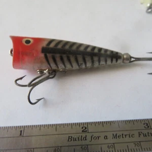 FISHING LURE HEDDON 2¼" TINY CHUGGER SILVER FLASH - Picture 1 of 4