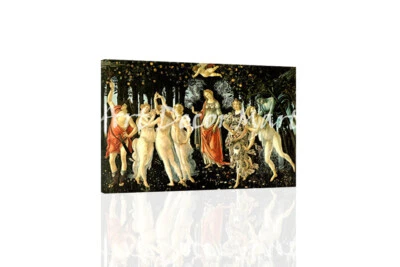 Sandro Botticelli La Primavera- CANVAS OR PRINT WALL ART - Image 1 of 2