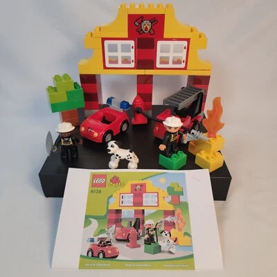 LEGO Duplo 6138 My First Lego Duplo Fire Station 100% COMPLETE  - Image 1 of 4