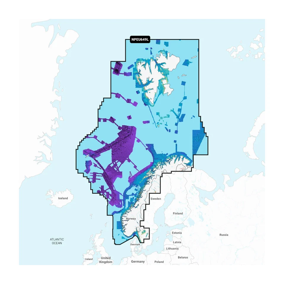 Navionics Platinum+ Large Norwegen Micro SD-Karte - Bild 1 von 1