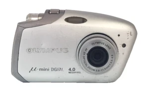 Olympus Mju U 4,0-MP-Mini-Digitalkamera – silberfarben (O21) - Bild 1 von 8