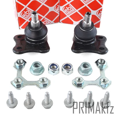 2x FEBI Traggelenk vorne für Audi A3 VW Golf IV Bora Skoda Octavia I Seat Leon