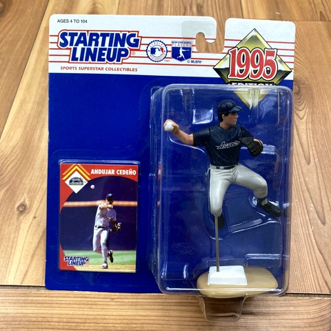 UNOPENED Starting Lineup 1995 Andujar Cedeno Houston Astros MLB Action Figure Cover