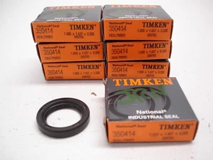 7 NUEVOS SELLOS DE ACEITE TIMKEN 350414 EJE DE CUBO DE RUEDA 1.445" od X 1" EJE X .25" ANCHO - Imagen 1 de 3
