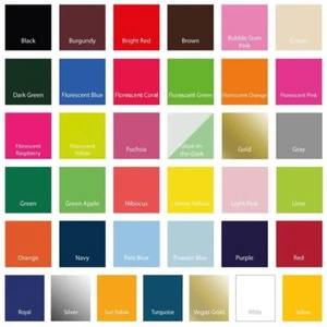 Siser EasyWeed Heat Transfer Material 15 In x 150 FT Roll - 48 Colors Available - Picture 1 of 59