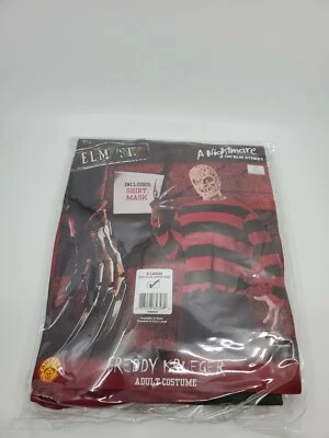 CAMISA DE DISFRAZ Y MÁSCARA PESADILLA EN ELM STREET FREDDY KRUEGER Kruger Adulto XL Foto 1 de 4