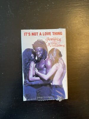 Sealed Geoffrey Williams It’s Not A Love Thing cassette single 1992 - Image 1 of 4