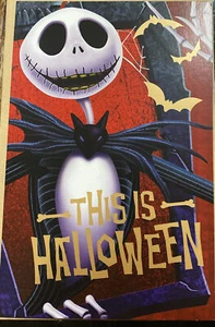 Happy Halloween, Nightmare Before Christmas, Disney, Greeting Card - Picture 1 of 3