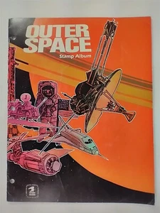 USPS OUTER SPACE Stamp Album (Around the World Stamps) 1982 - Picture 1 of 11