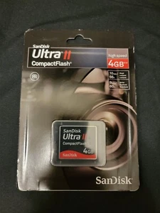 SanDisk SDCFH-4096-AC11 4GB 10MB/s ULTRA CF Card - Picture 1 of 1