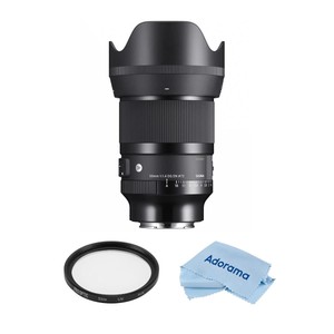 Sigma 50mm f/1.4 DG DN Art Lens for Sony E with Accessories Kit #315965 AK