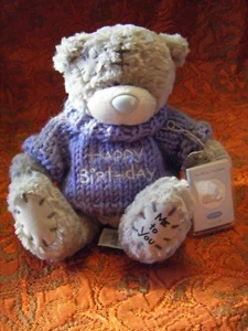 Me to You Happy Birthday Tatty Teddy Bear 6" approx VGC B132 - Picture 1 of 8