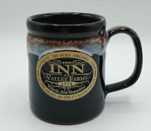 Deneen Pottery Mug The Inn At Valley Farms Walpole NH Drip Glaze Brown - Picture 1 of 8