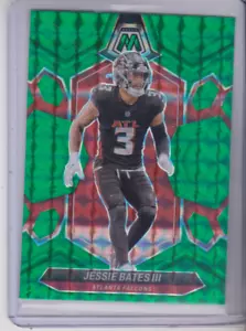 2024 Prizm Mosaic Jessie Bates III Green Prizm #13 Atlanta Falcons - Picture 1 of 2