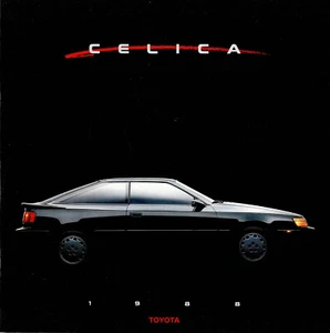 Toyota Celica GTS GT 1988 cupé deportivo gran concesionario folleto de ventas - Imagen 1 de 2