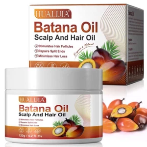 Natürliches Bio Batanaöl Kopfhaut und Haaröl Haarwachstum Behandlung Butter - Bild 1 von 13