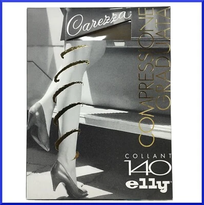 Collant a compressione graduata forte calze 140 den denari da donna Elly  - Immagine 1 di 3